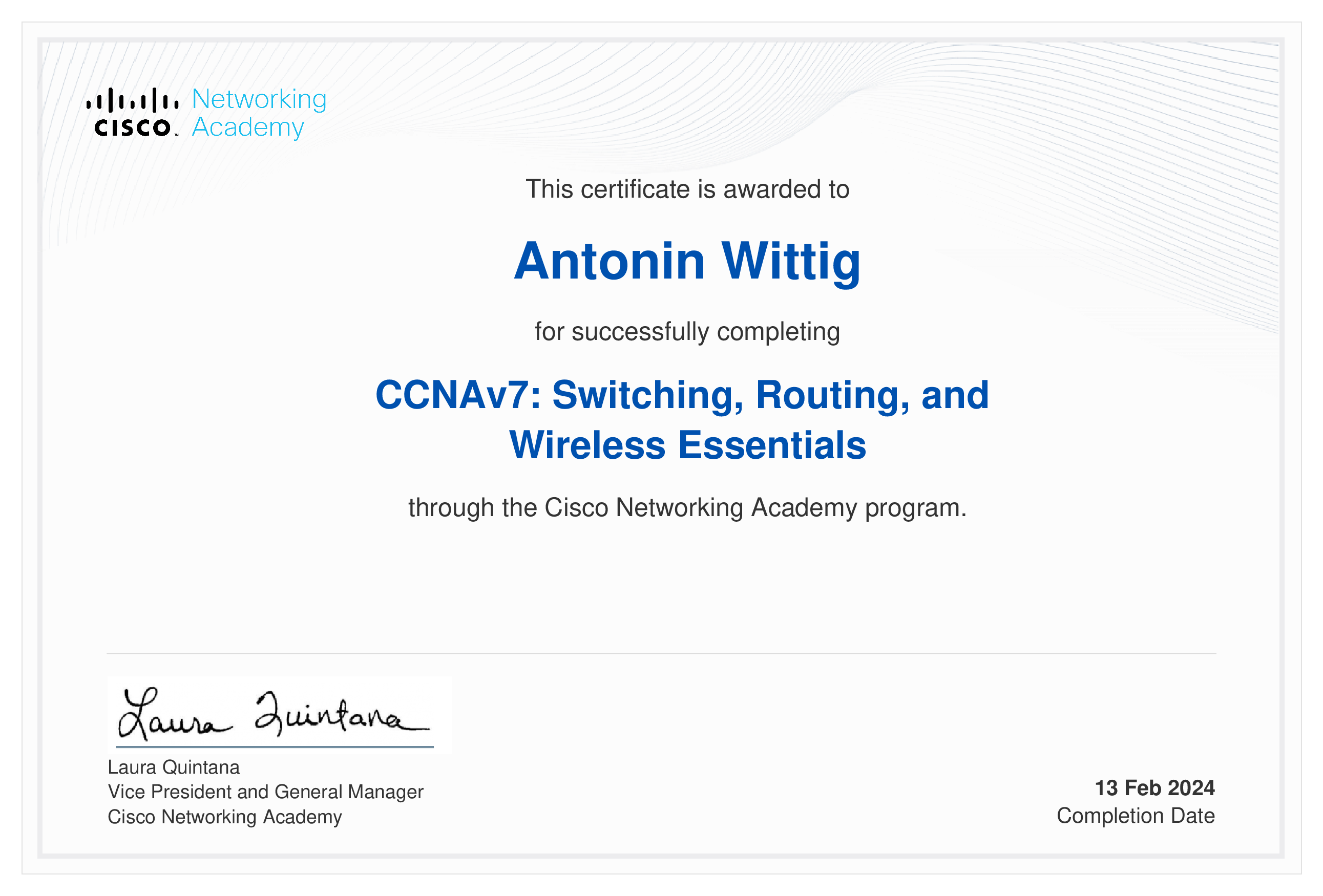 Certification 3